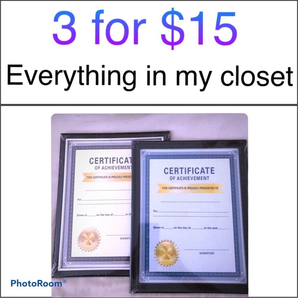 MUST BUNDLE 2 Achievement Awards